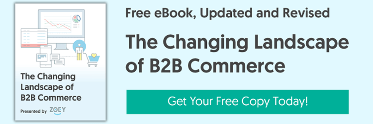 Get your free eBook: The Changing Landscape of B2B Ecommerce