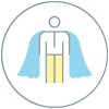 Man with cap icon - Small